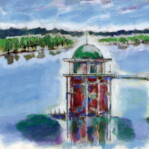 「金町浄水場取水塔」丹羽 良勝